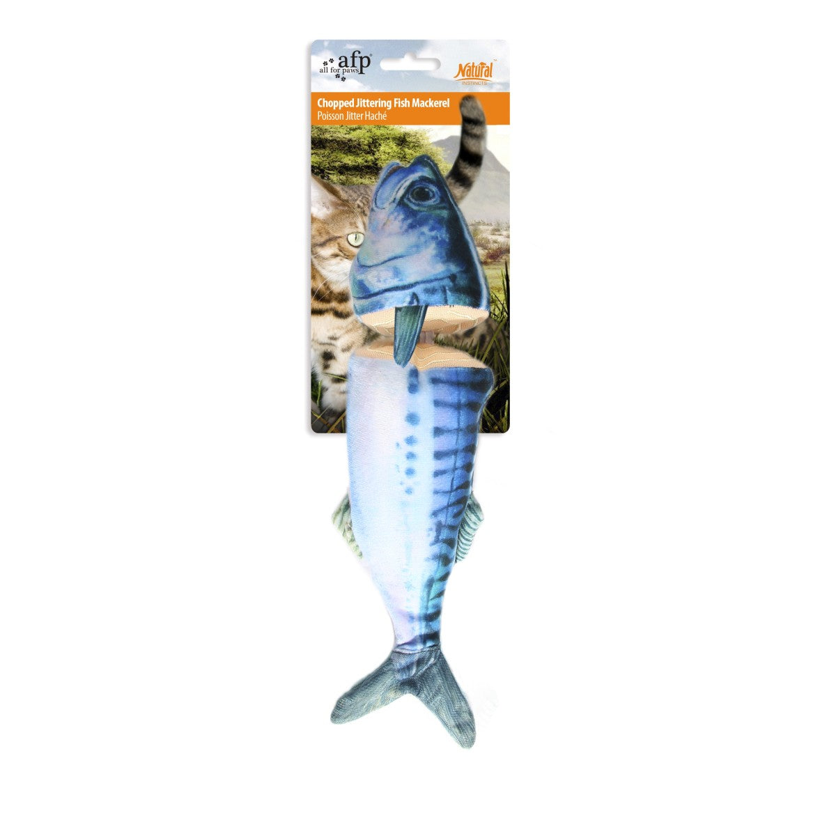 AFP Chopped Mackerel Cuddler -Cat Toy