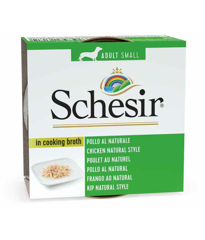 Schesir Dog Wet Food Can-Chicken Natural Style 85g