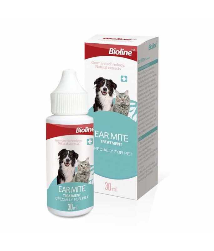 Bioline Ear Mites Treatment for Dogs and Cats