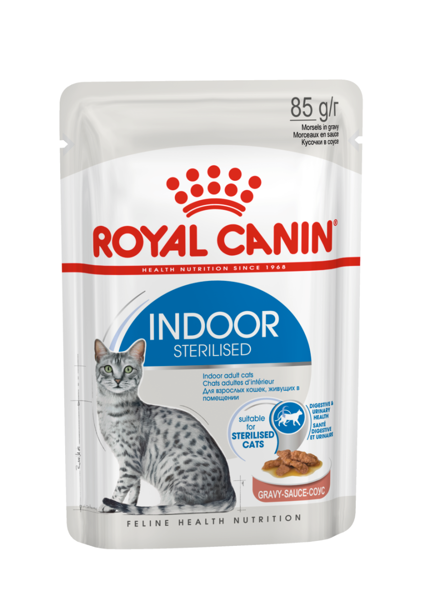 Royal Canin Feline Health Nutrition Indoor (WET FOOD - Pouches)