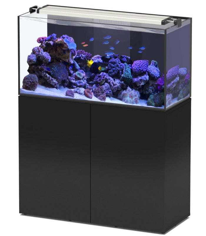 Aquaview 120 Aquarium + Cabinet 278L 2WD Black