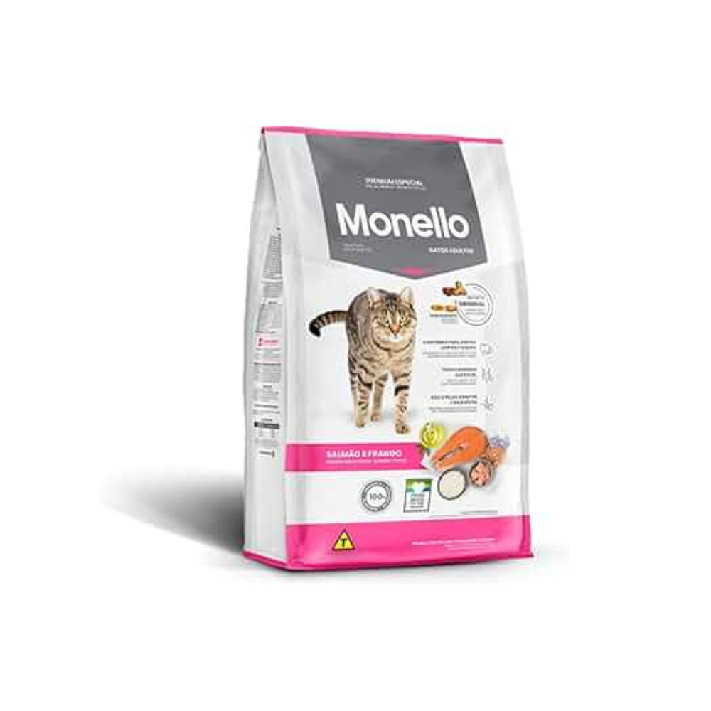 Monello Salmon& Chicken for adult cat