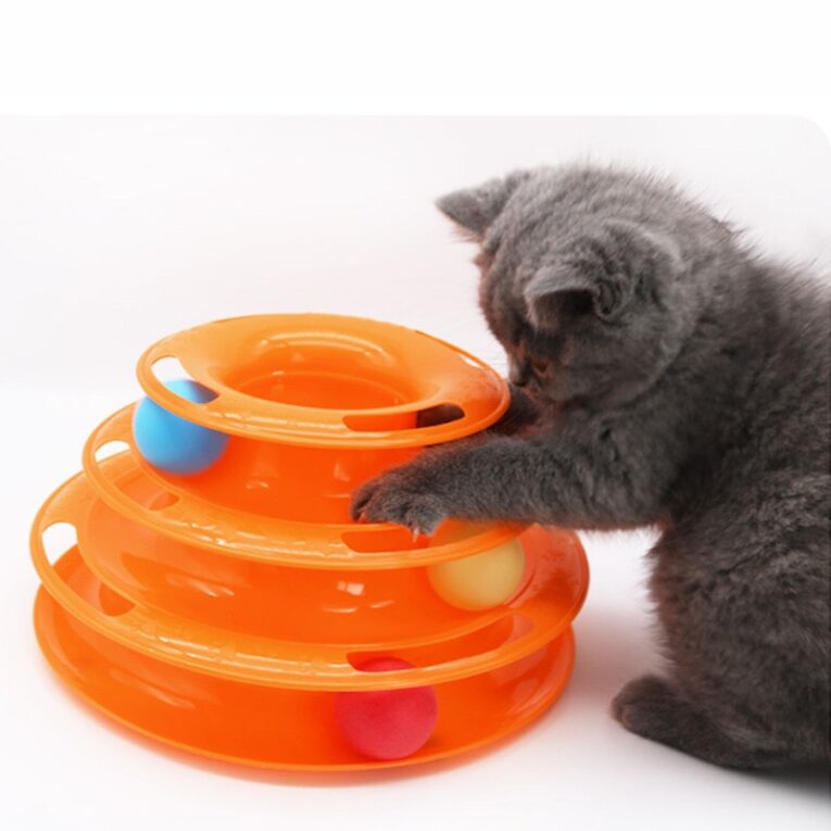 Cat Toy Roller 3 layer