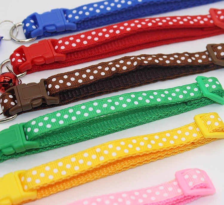 Cat Doted Collar 1.0cm