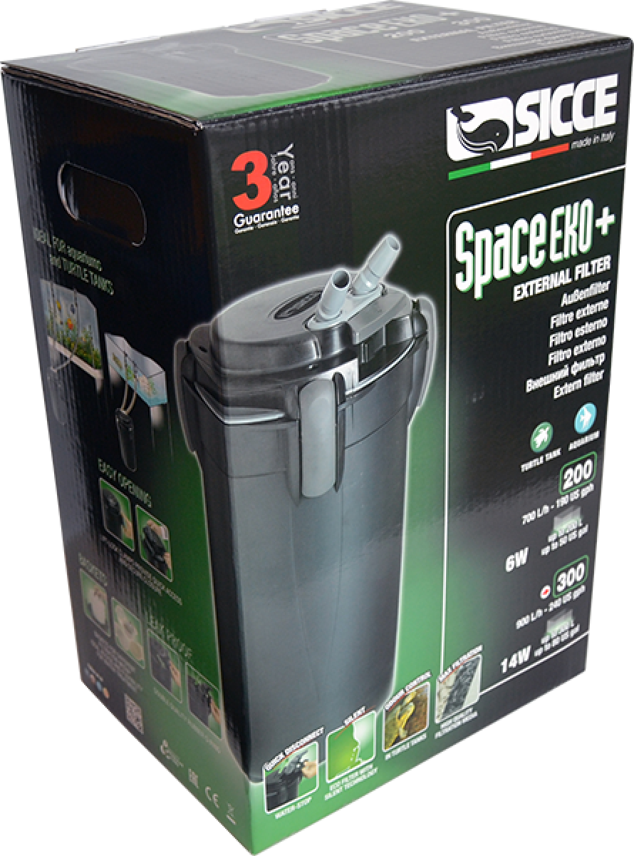 Sicce SPACE EKO+ 200 External Canister Filter 700 l/h