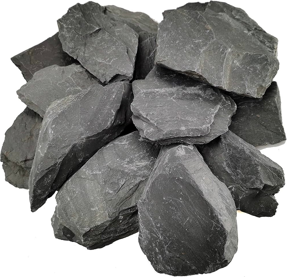 Black Slate Rock 1kg