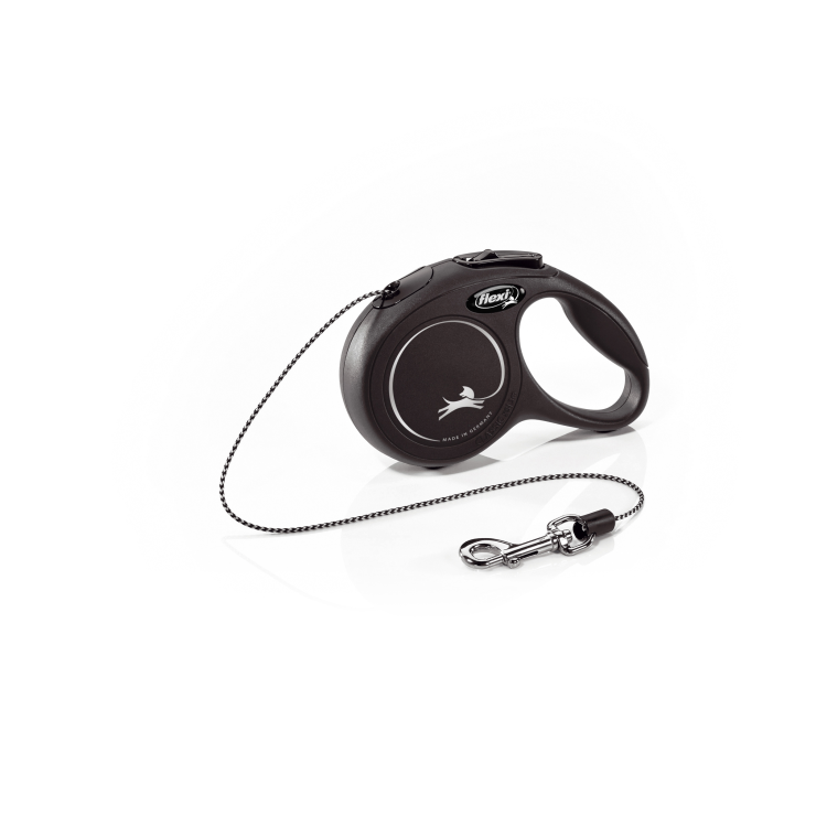 Flexi Classic Retractable Cord 3m Black