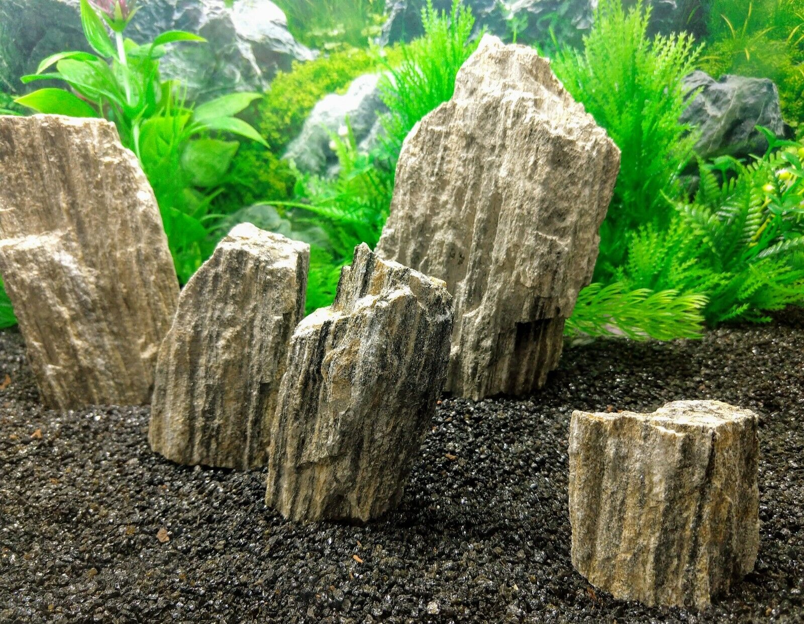 Dymax Wood Grain Aquarium Rocks 1Kg