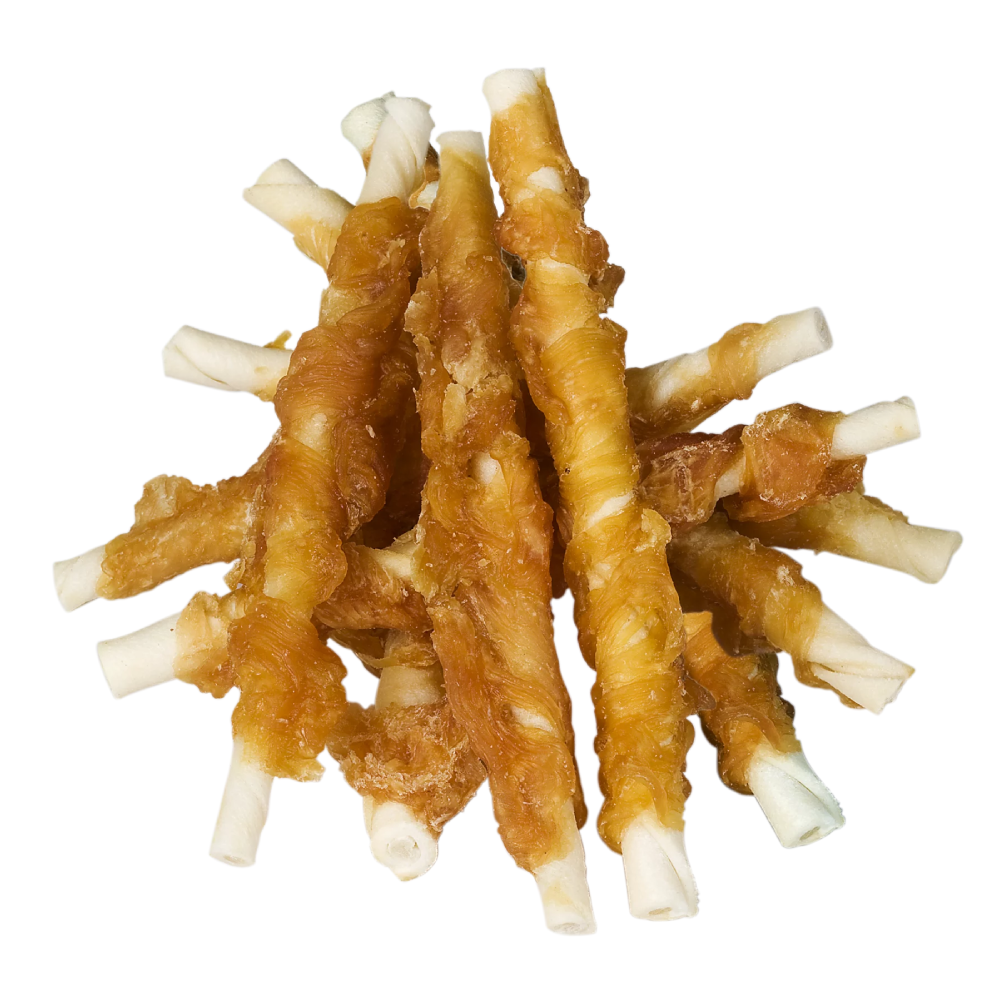 Dog Fest Chicken Strips On Chewy Stick For Adult Dogs - 90g