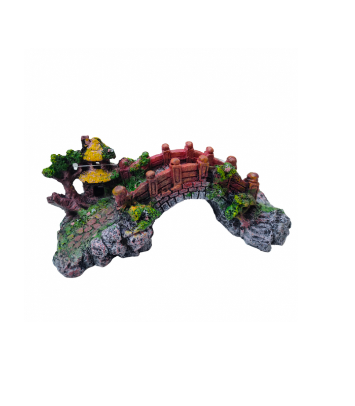 Aquarium Resin Decoration Bridge U -124