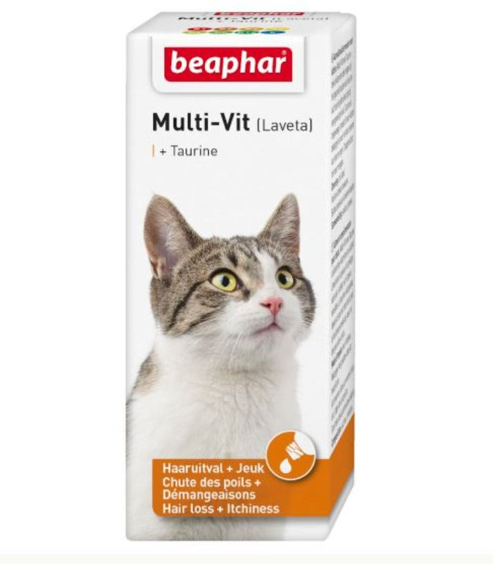 Beaphar Multivitamin Liquid with Taurine for Cat 50 ml