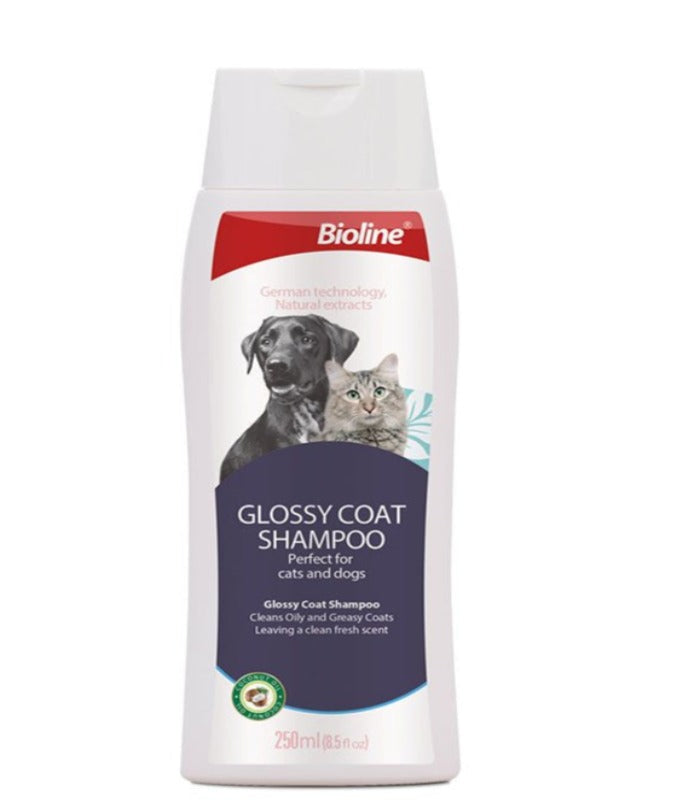 Bioline glossy Coat Shampoo-Dogs And Cats 250ml