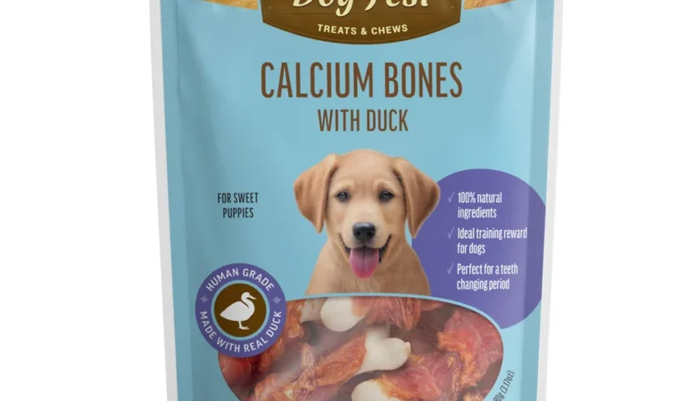 Dog Fest Calcium Bones With Duck For Puppies – 90g